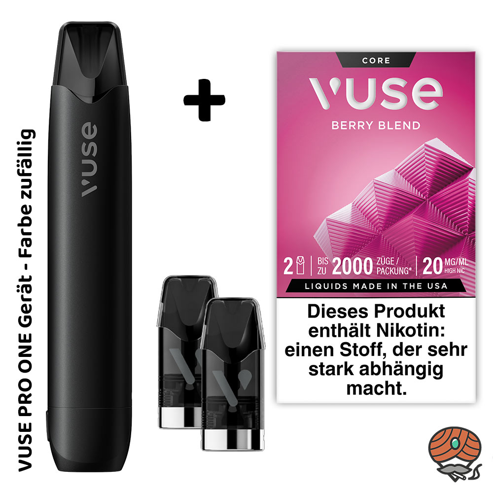 *1+1 AKTION* Vuse Pro One PEN + 1 Packung Pods Berry Blend