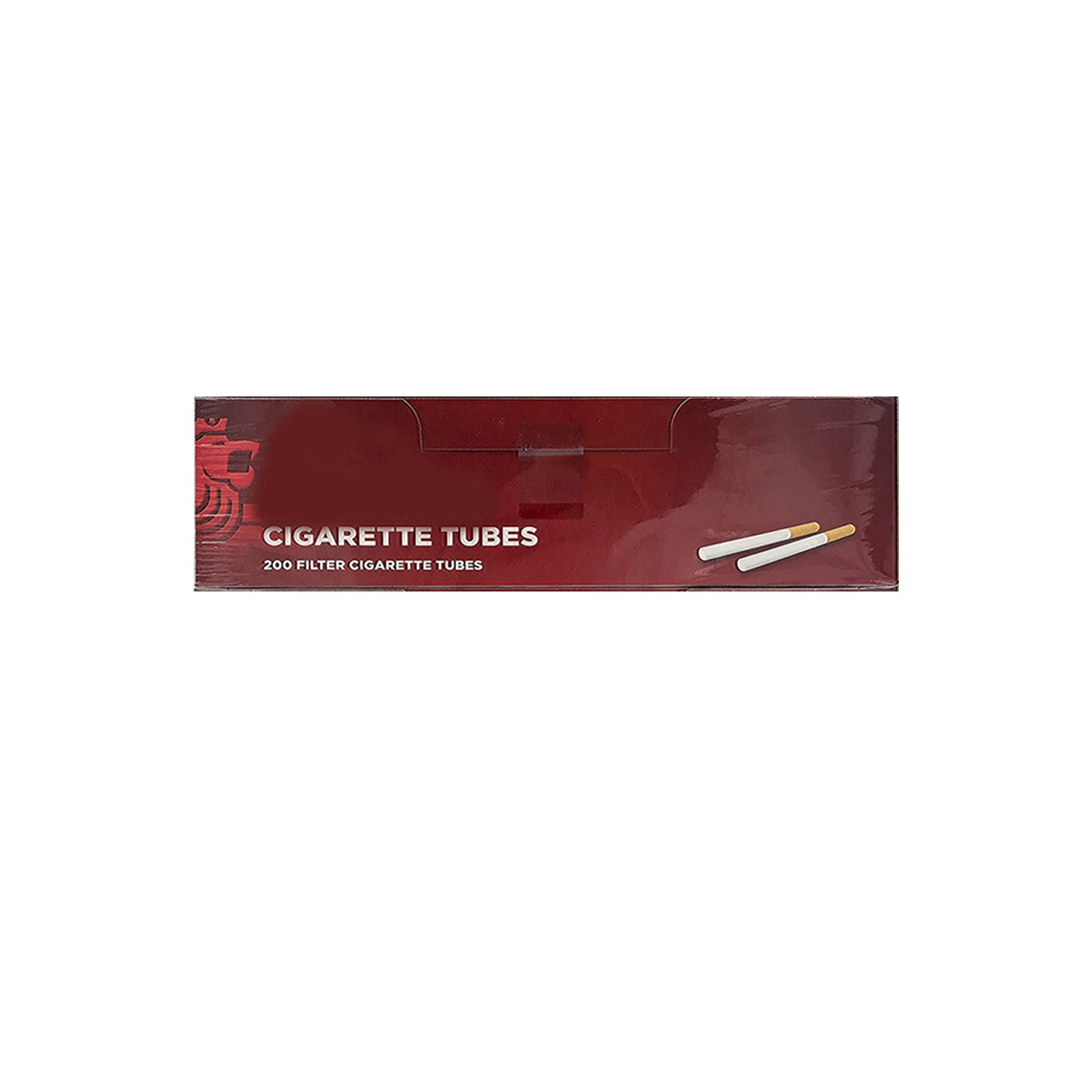 2x Burton Red Volumentabak MEGA Box à 250g, 1200 Hülsen, Feuerzeuge, Box