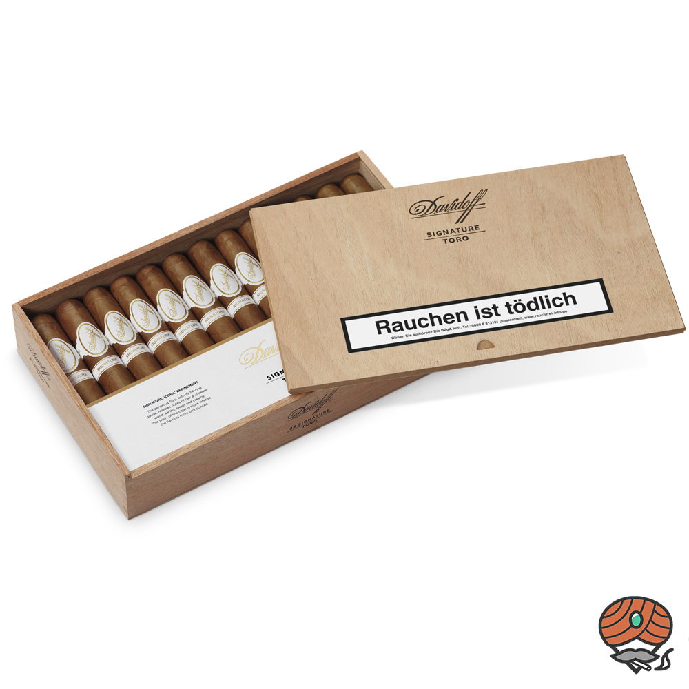 Davidoff Signature Toro Zigarren 25er Kiste Dominikanische Republik