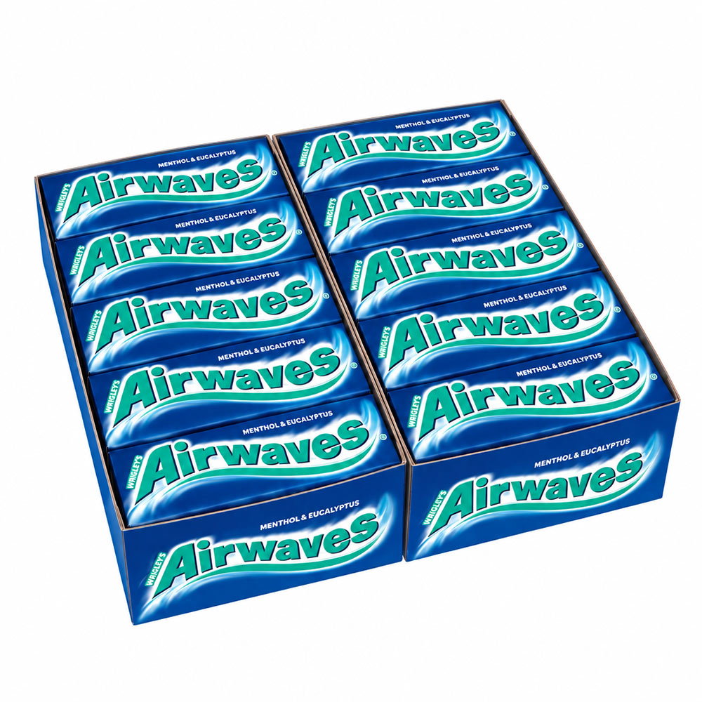 Wrigley´s Airwaves Menthol & Eucalyptus Kaugummi 30x 14g