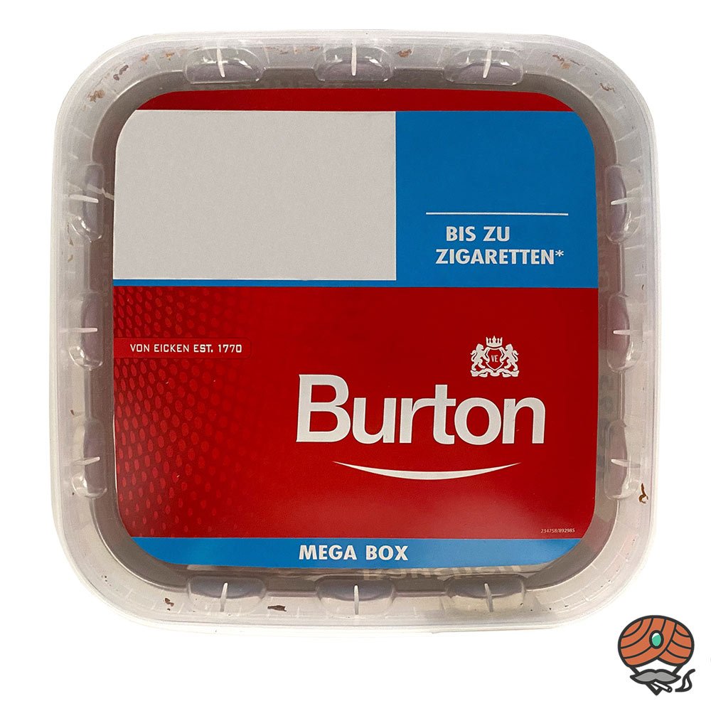 5x Burton Red Volumentabak MEGA Box à 250g