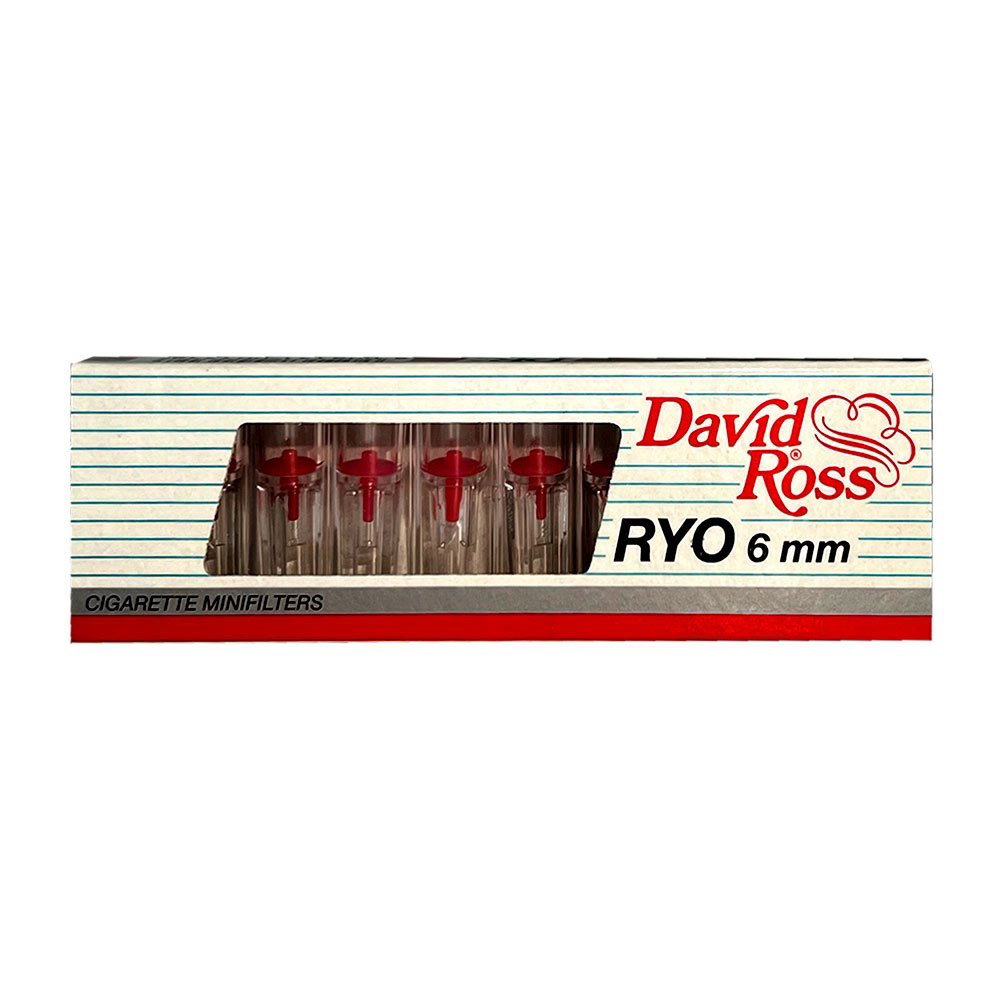 David Ross Minifilter Ryo 6mm - 24x 10 Stück