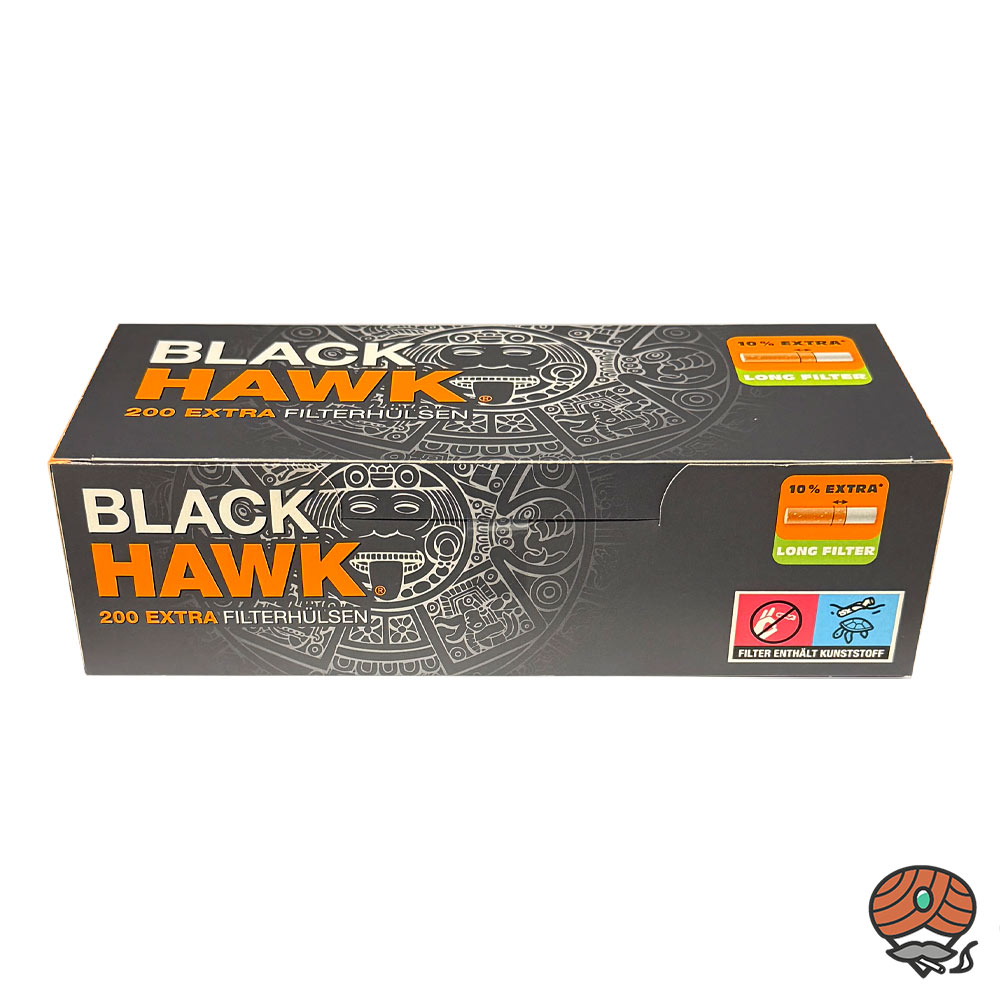 Black Hawk Extra Filterhülsen 200 Stück