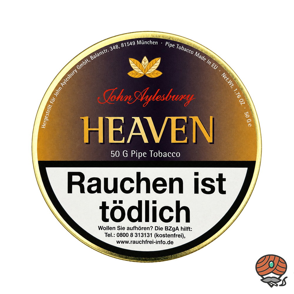 John Aylesbury Heaven Pfeifentabak 50g Dose