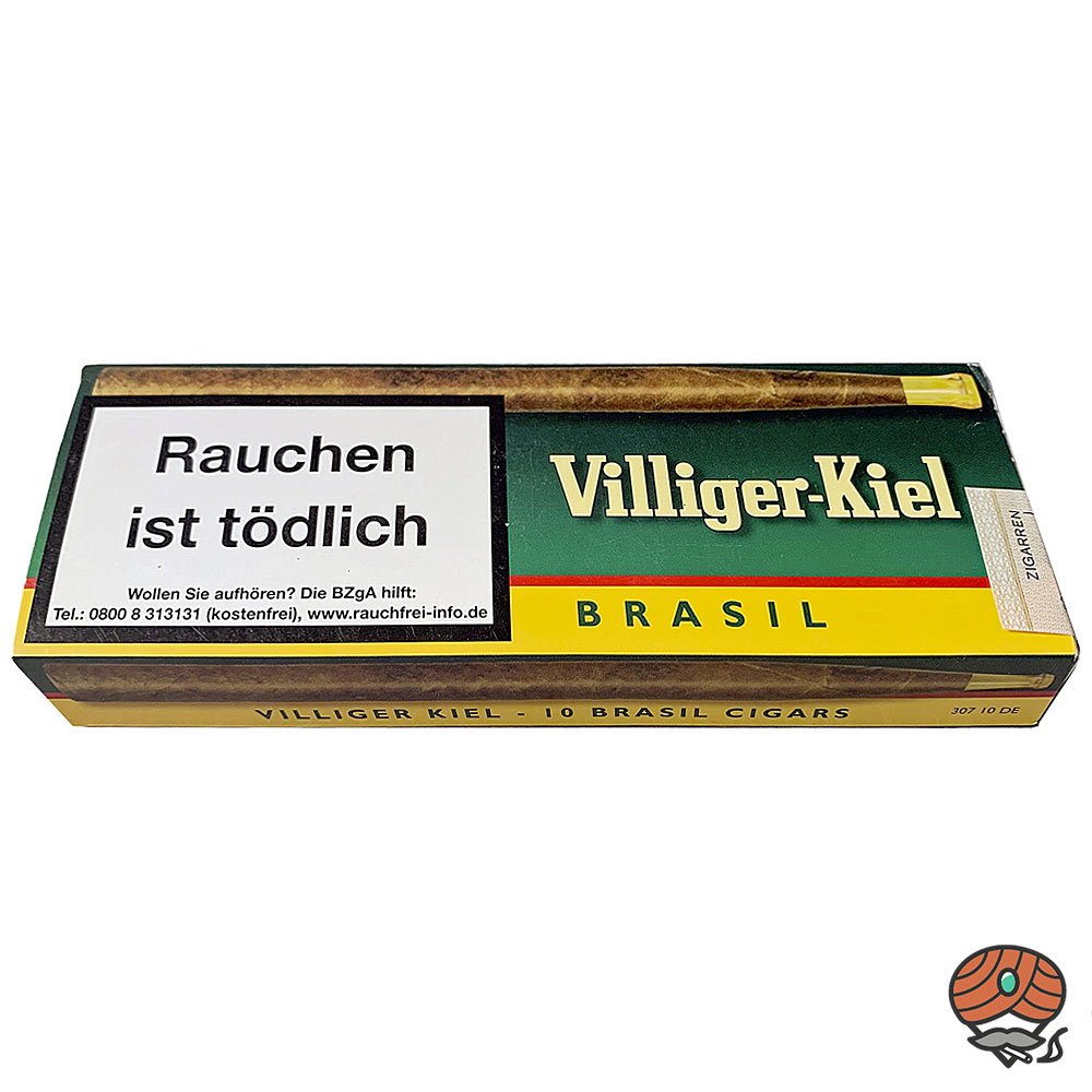 Villiger Kiel Brasil Zigarillos mit Mundstück,10 Stück