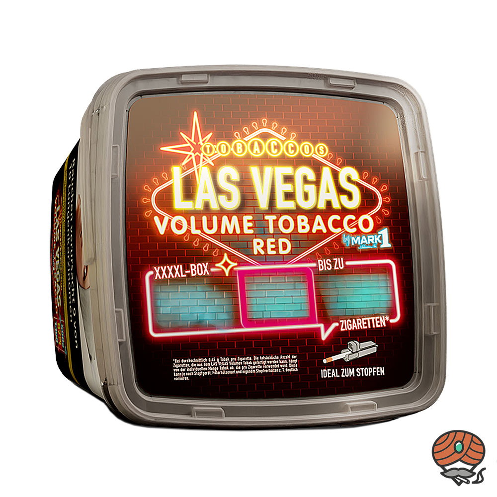LAS VEGAS RED Volumentabak 500g XXXXL-Box, Hülsen