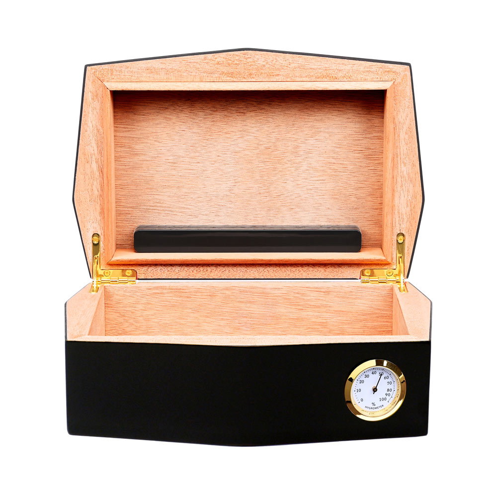 Myon Humidor, Racing-Edition SCHWARZ, für ca. 10 Zigarren