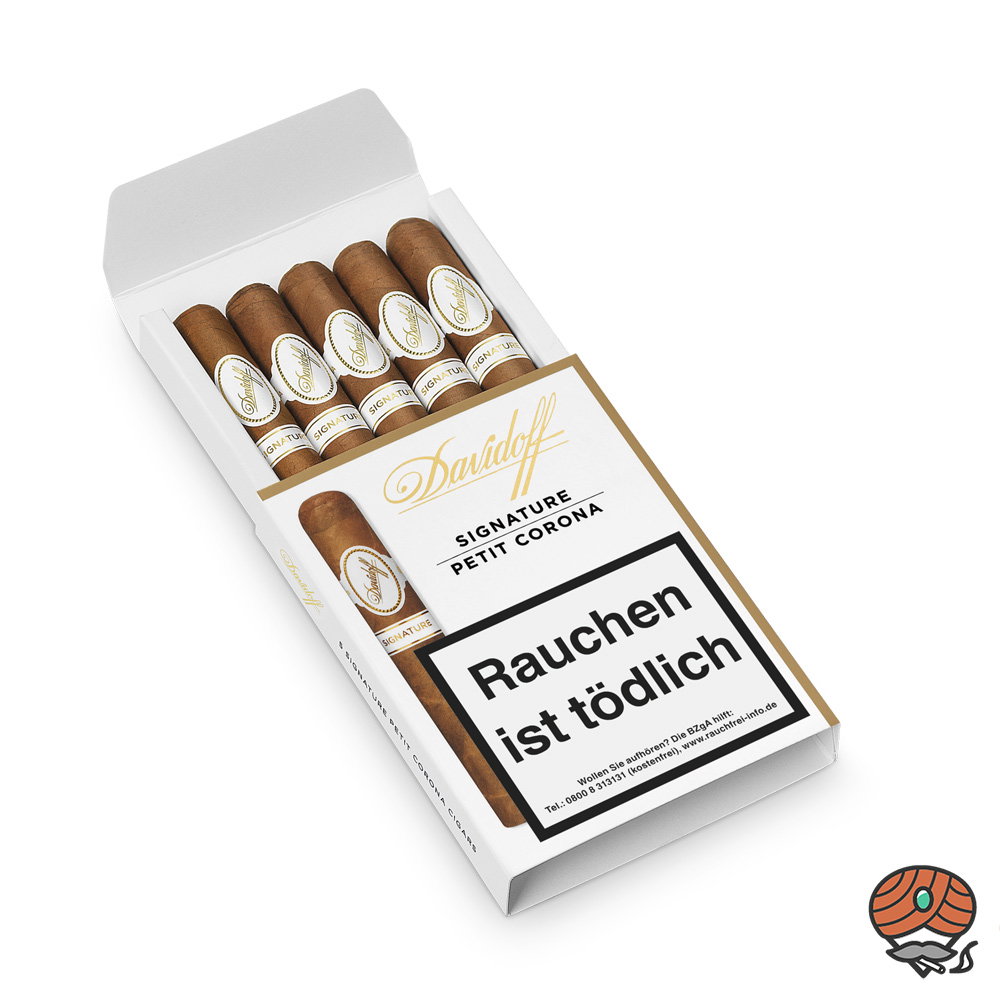 Davidoff Signature Petit Corona Zigarren 5er Pack Dominikanische Republik