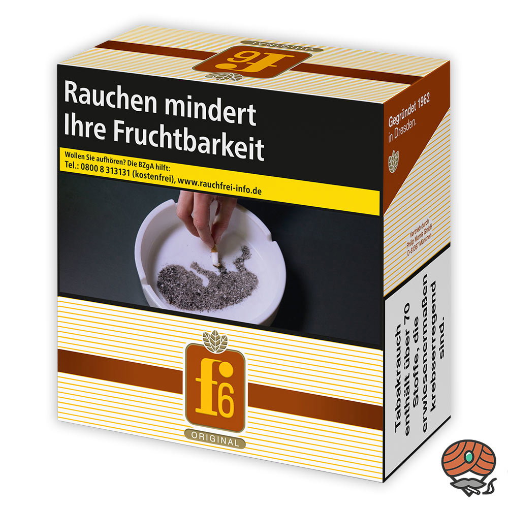 *ALTER PREIS* f6 Original Zigaretten 7XL Schachtel 56 Stück