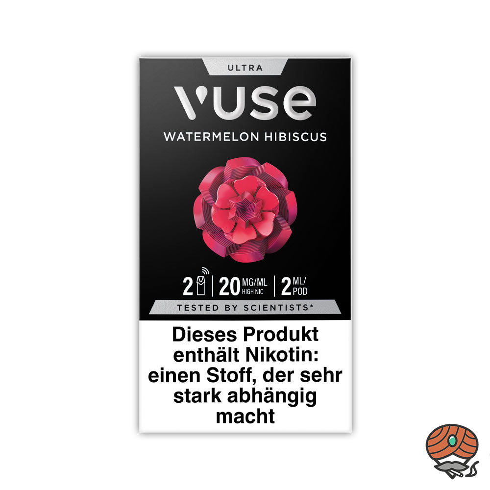 Vuse ULTRA Pods Watermelon Hibiskus 20mg/ml Nikotin à 2 Pods