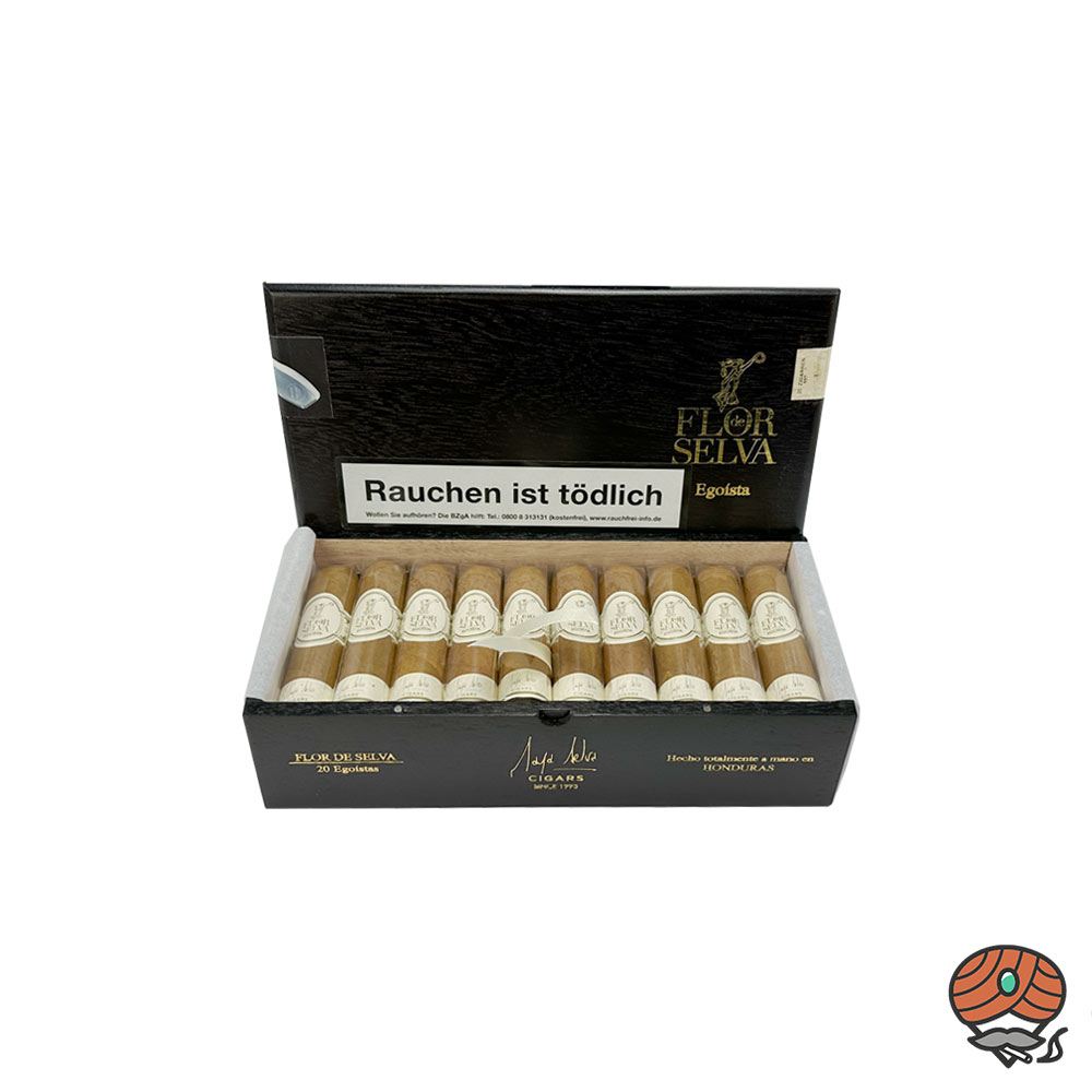 Flor de Selva Egoísta Short Robusto Zigarren Honduras 20er Kiste