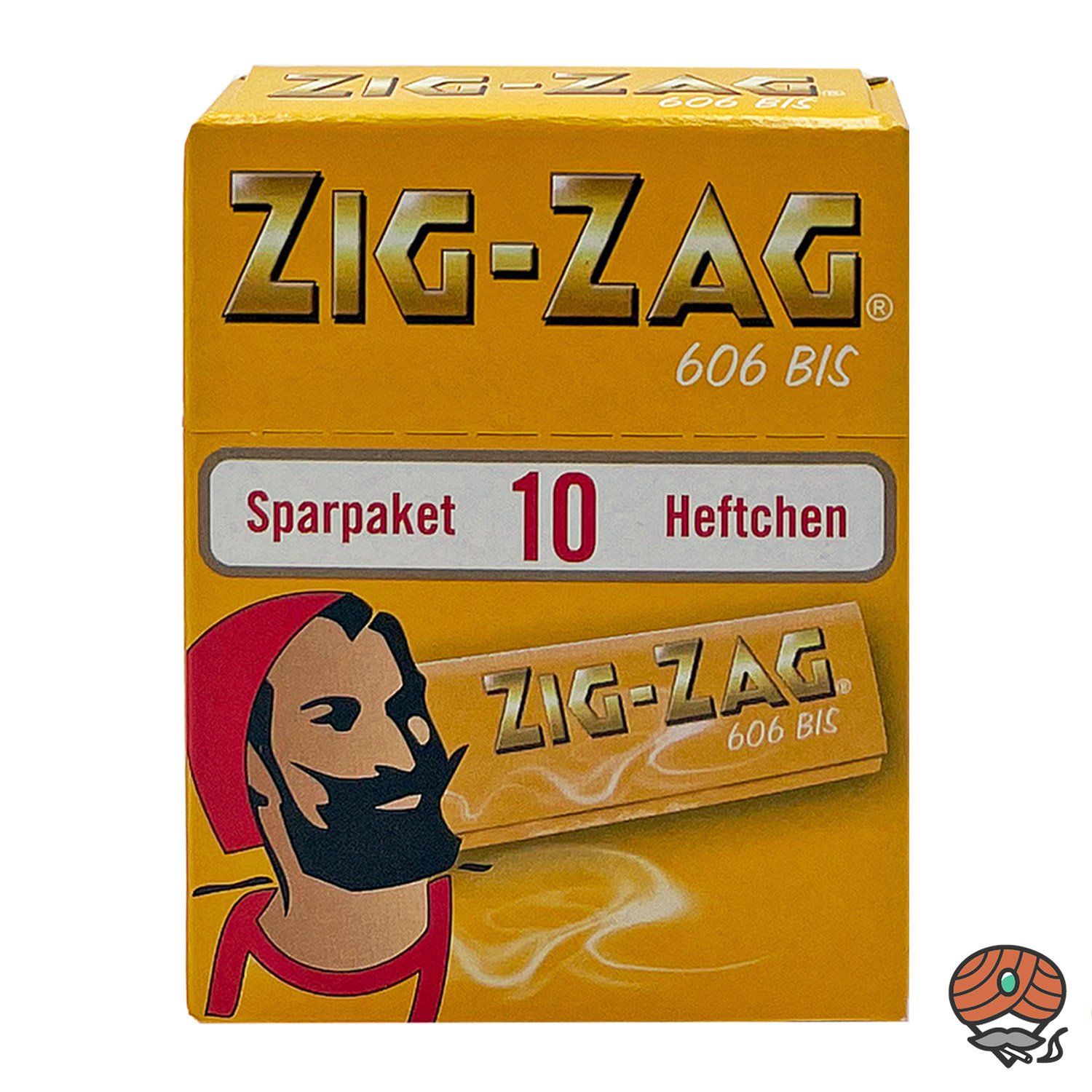 Zig Zag Blättchen Nr. 606 + Slim Filter, Feuerzeuge, Taschenascher, Pouch-Band