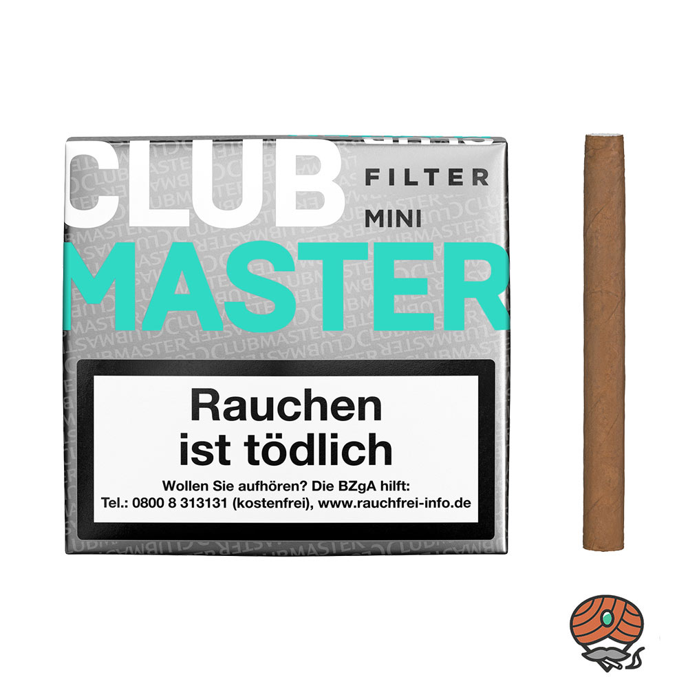 *ALTER PREIS* Clubmaster Mini FILTER ICELAND No. 224 Zigarillos - 20 Stück