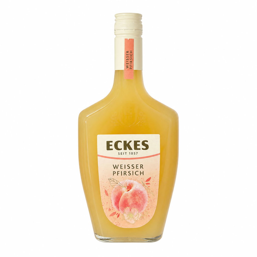Eckes Weisser Pfirsich Likör, 17% Vol. 0,5 l