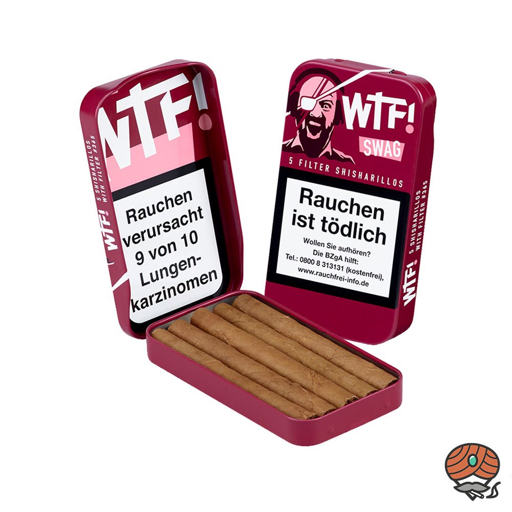 WTF! Filter Shisharillos TOKYO / SWAG (Kirsche) 5 Stück