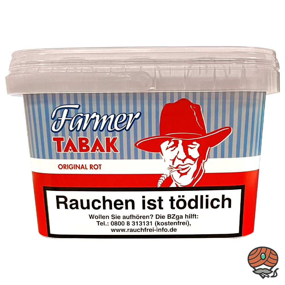 2x Farmer Original Rot Pfeifentabak Eimer à 240g