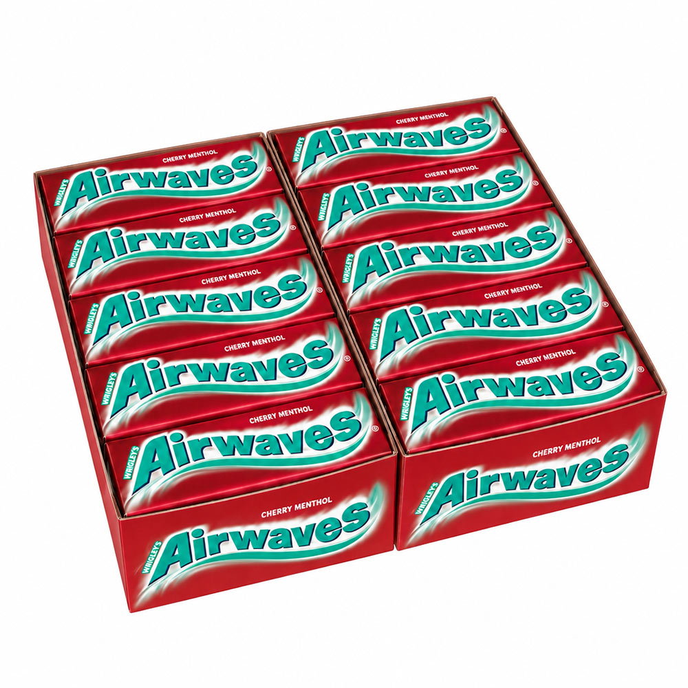 Wrigley´s Airwaves Cherry Menthol Kaugummi 30x 14g