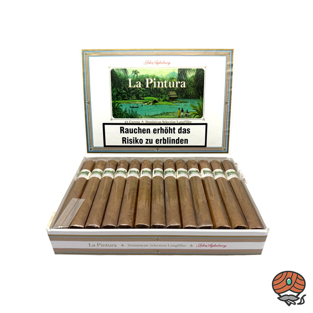John Aylesbury La Pintura  Corona Zigarren 25er Kiste