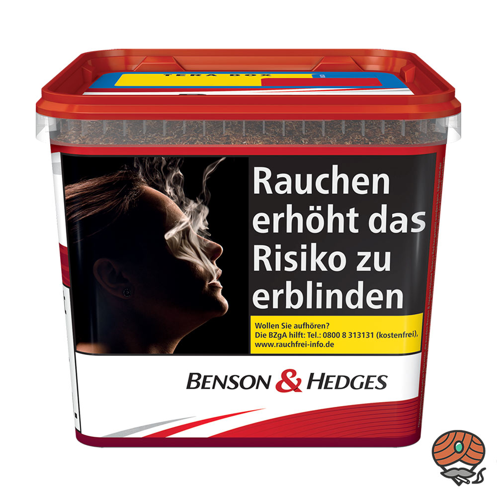 Benson & Hedges Red Volumentabak Tera Box 315g, Winston Hülsen, Tablett, Ascher, Feuerzeuge