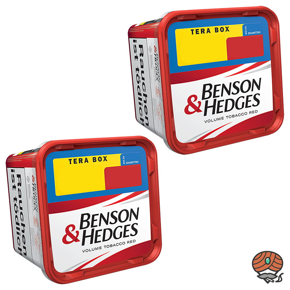 2x Benson & Hedges Red Volumentabak Tera Box à 315g