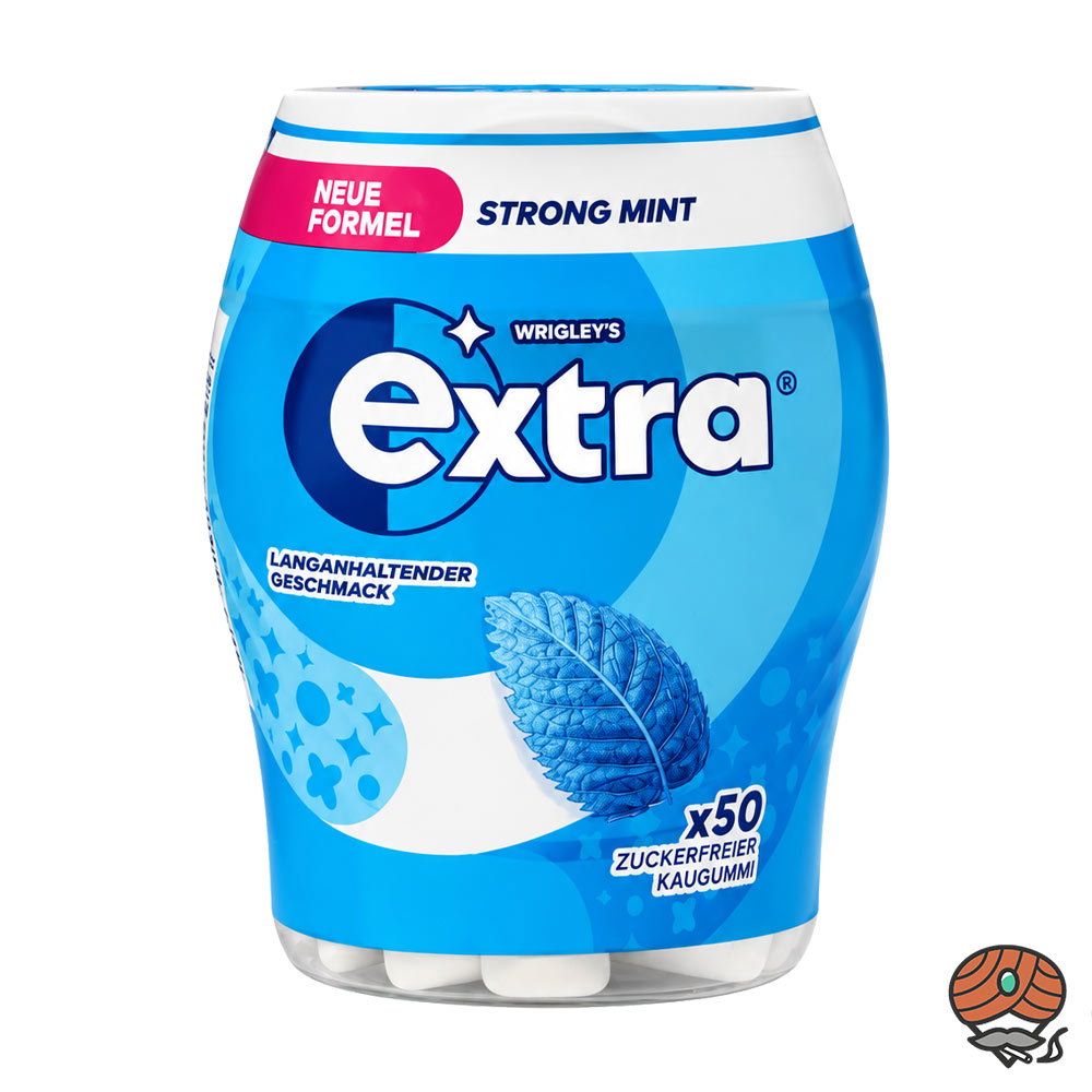 Wrigley´s Extra Strong Mint Kaugummi 6x 70g à 50 Dragees
