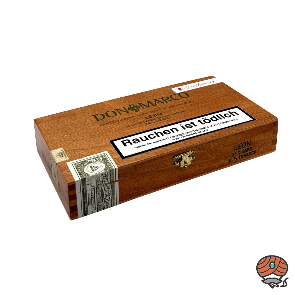 John Aylesbury Don Marco Leon Short Robusto Zigarren 25er Kiste